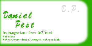 daniel pest business card